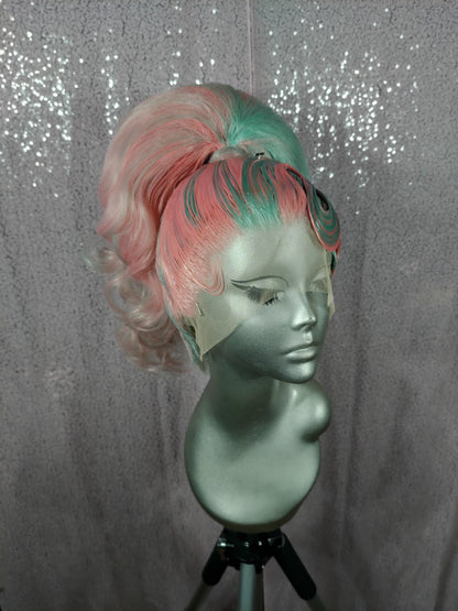 Mint Fantasy Ponytail