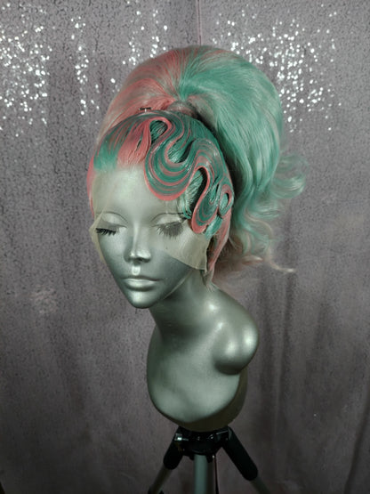 Mint Fantasy Ponytail