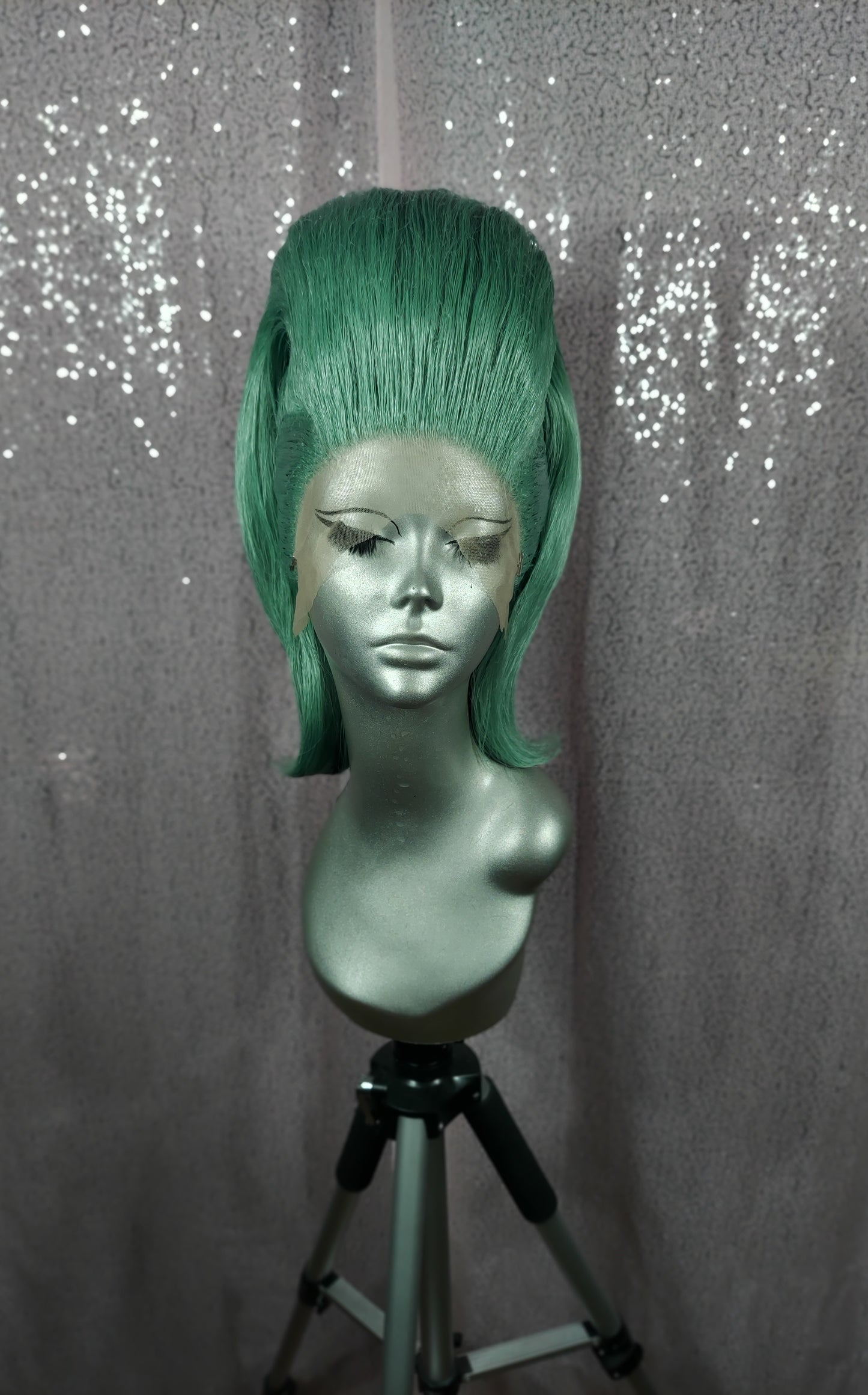 Teal Pompadour