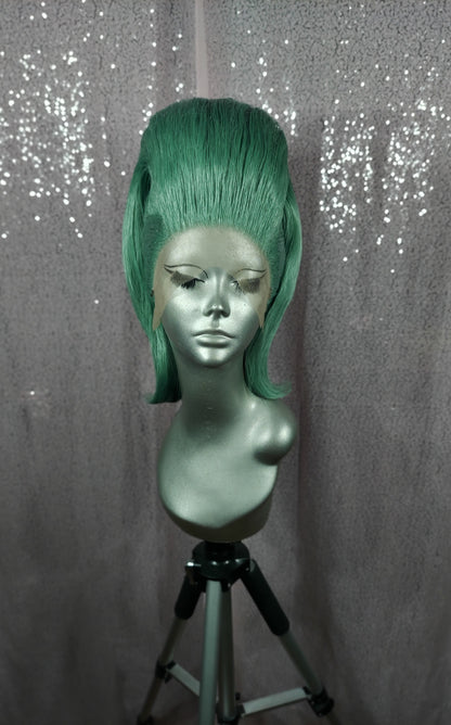 Teal Pompadour