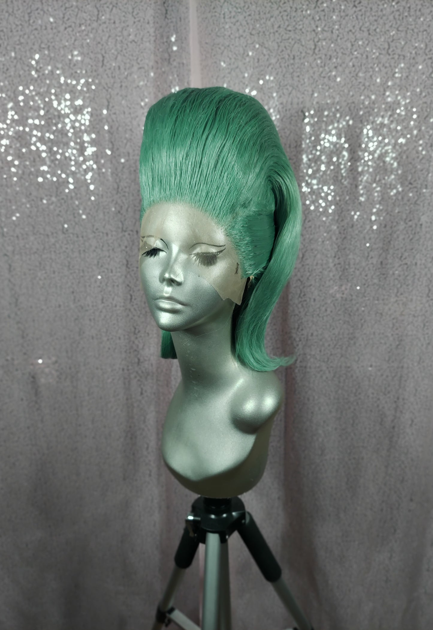 Teal Pompadour