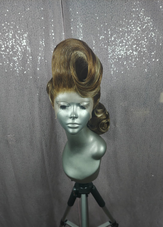 Blonde side Bun