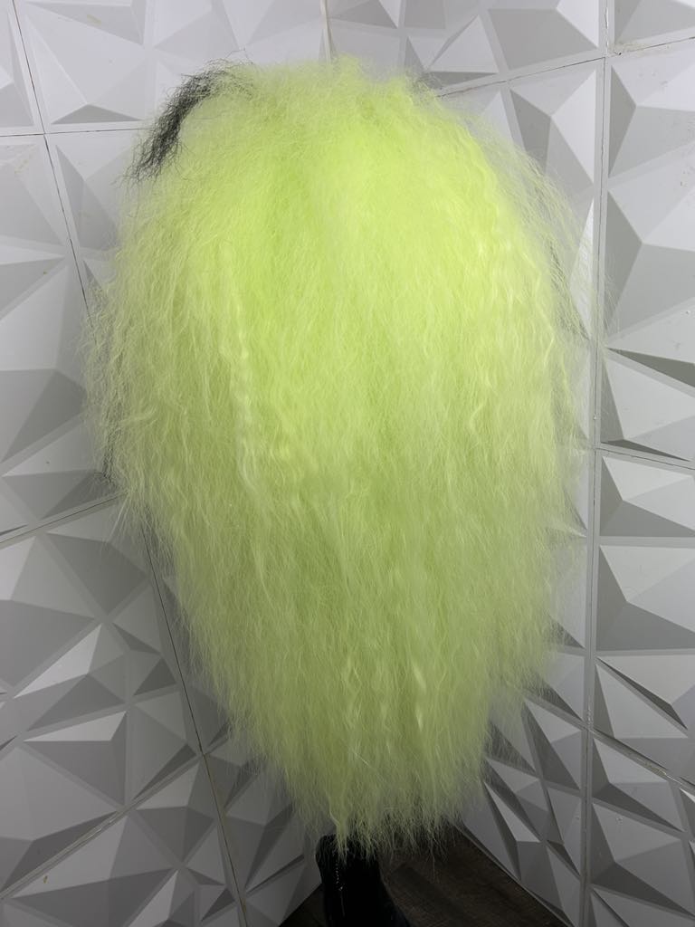 SHE'S NOT TOXIC, BUT HER HAIR IS