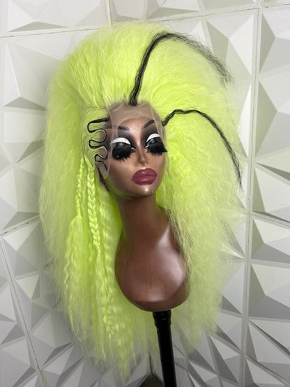 SHE'S NOT TOXIC, BUT HER HAIR IS