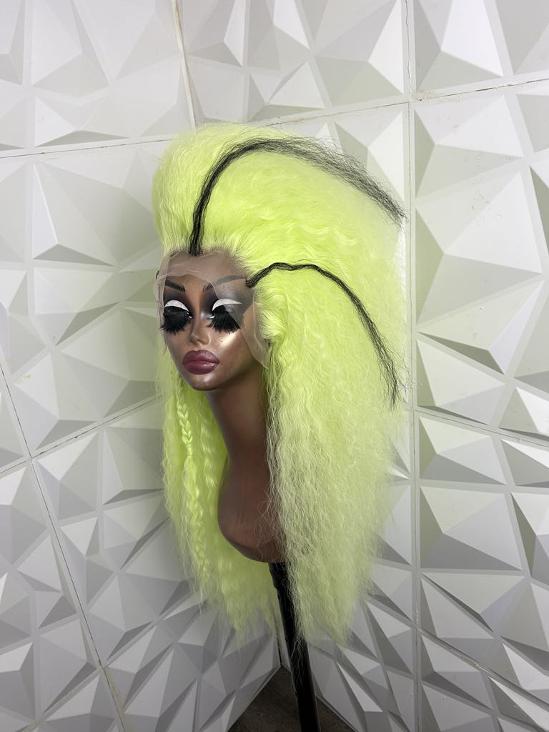 SHE'S NOT TOXIC, BUT HER HAIR IS