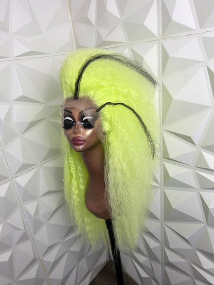 SHE'S NOT TOXIC, BUT HER HAIR IS