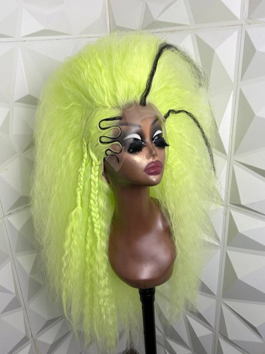 SHE'S NOT TOXIC, BUT HER HAIR IS