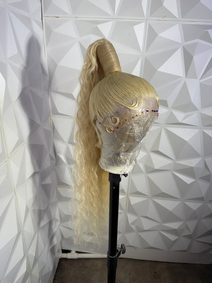 Crimped 613 Ponytail